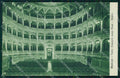 Macerata Città Teatro Comunale Lauro Rossi Interno cartolina RB9232 – fronte
