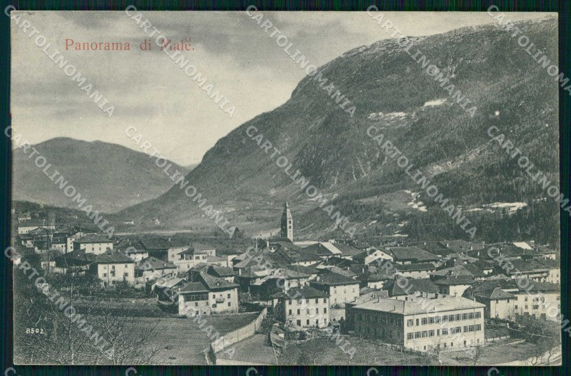 Trento Malé cartolina RB9243 – fronte