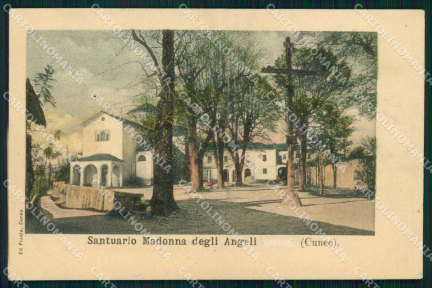 Cuneo Città Santuario Madonna degli Angeli ABRASA cartolina RB9278 – fronte