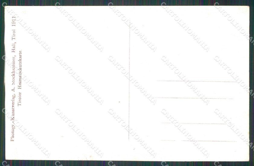 Austria Tirolo Hall Da Muhlau Foto cartolina RB9282 – retro