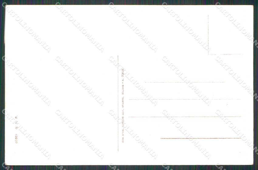 Vicenza Montecchio Maggiore Via Tocchio cartolina RB9299 – retro