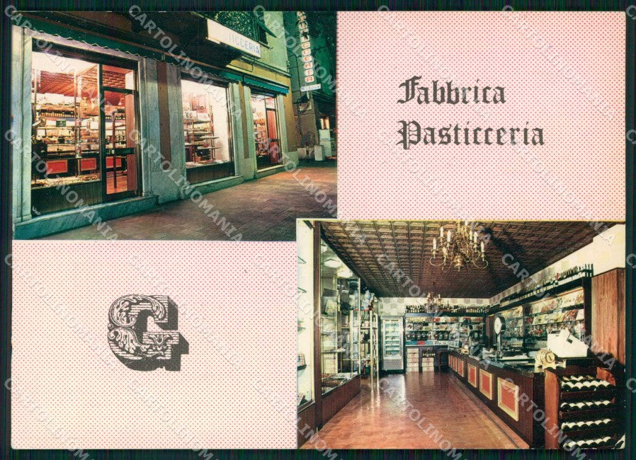 Genova Lavagna Fabbrica Pasticceria Commerciale Foto FG cartolina RB9301 – fronte