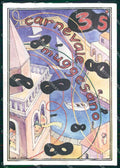 Trieste Muggia 35° Carnevale Muggesiano Livia Stener FG cartolina RB9302 – fronte