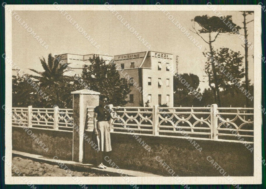 Massa Marina di Massa Pensione Fazzi Foto FG cartolina RB9307 – fronte