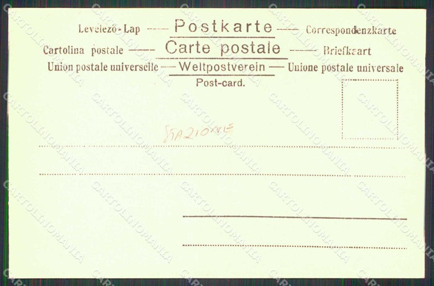 Genova Nervi Stazione Ferroviaria cartolina RB9319 – retro