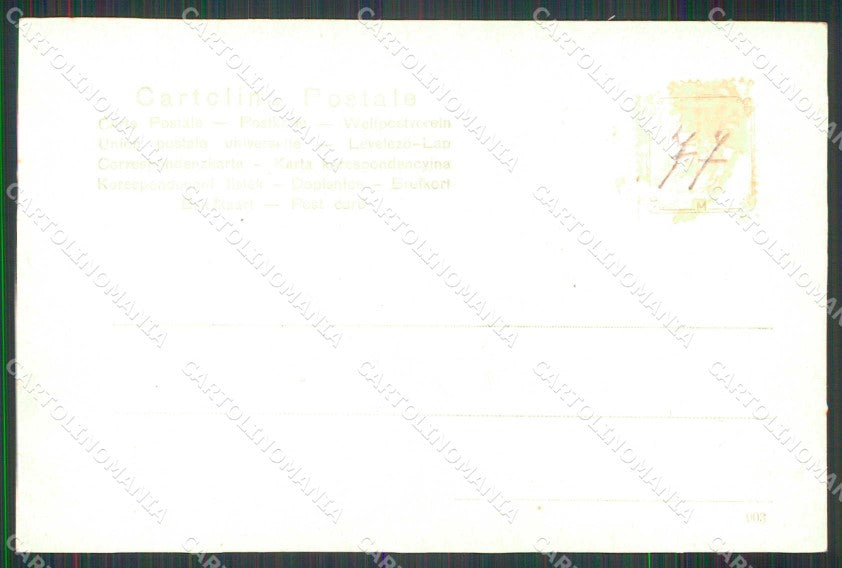 Genova Nervi Veduta dal Monte Moro COLLA cartolina RB9322 – retro