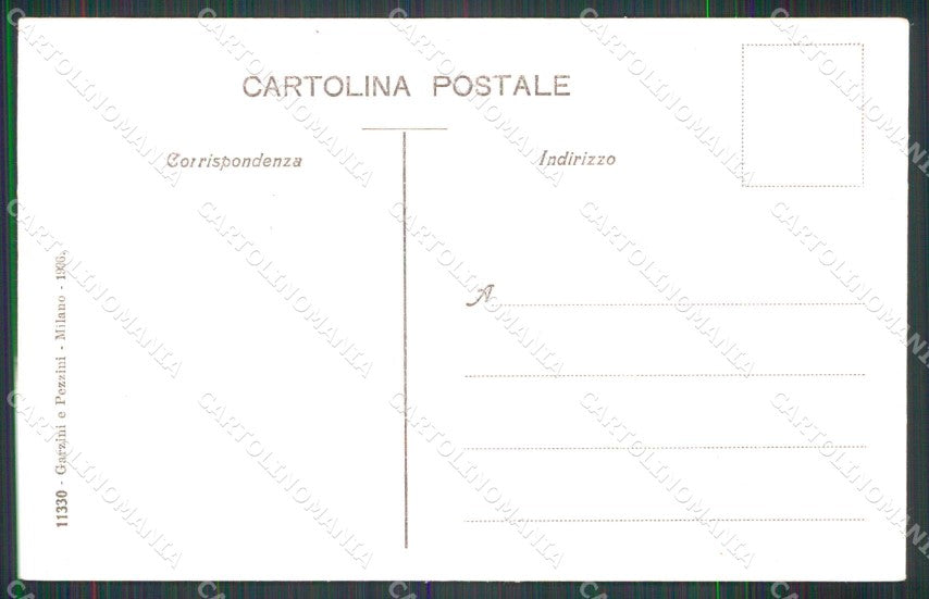 Genova Nervi Saluto da Viale delle Palme Chiosco cartolina RB9323 – retro