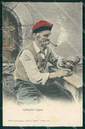 Genova Nervi Contadino Ligure Costumi cartolina RB9333 – fronte