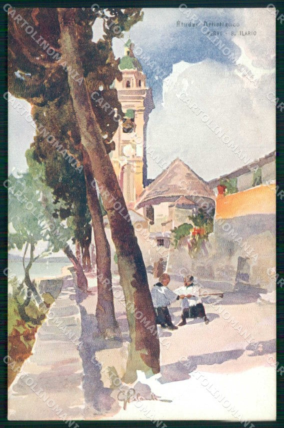 Genova Nervi San Ilario cartolina RB9334 – fronte