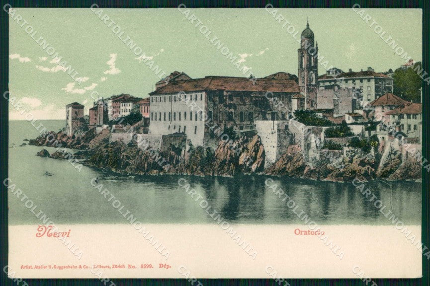 Genova Nervi Oratorio cartolina RB9335 – fronte