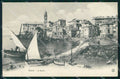 Genova Nervi Porto Barche Brunner cartolina RB9336 – fronte