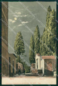 Genova Nervi Cipressi cartolina RB9337 – fronte
