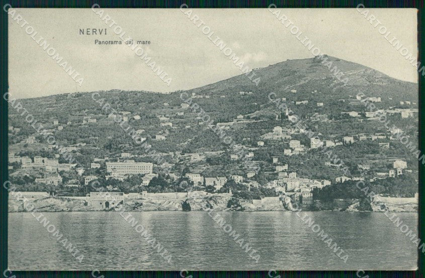 Genova Nervi Trenkler cartolina RB9338 – fronte
