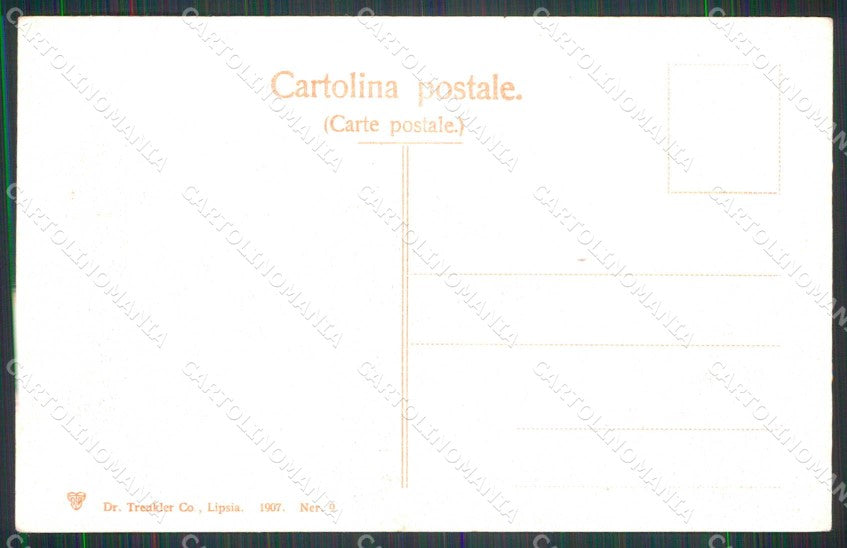 Genova Nervi Porto Collegio Emiliani Trenkler cartolina RB9342 – retro
