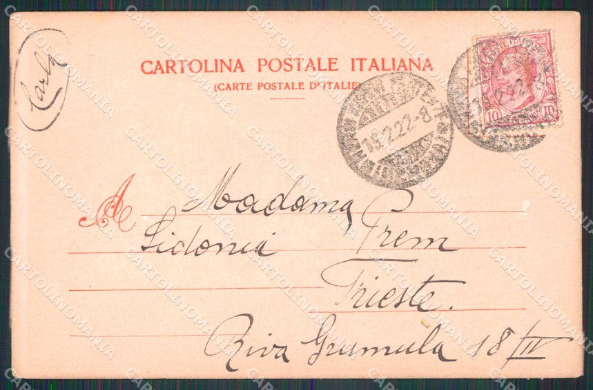 Genova Nervi San Rocco cartolina RB9346 – retro