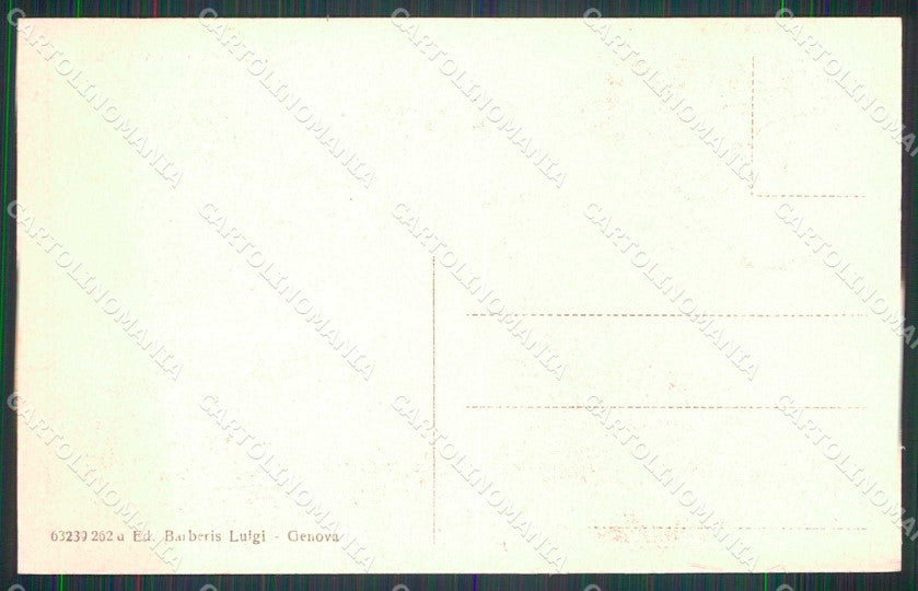 Genova Nervi Ponte Romano cartolina RB9349 – retro