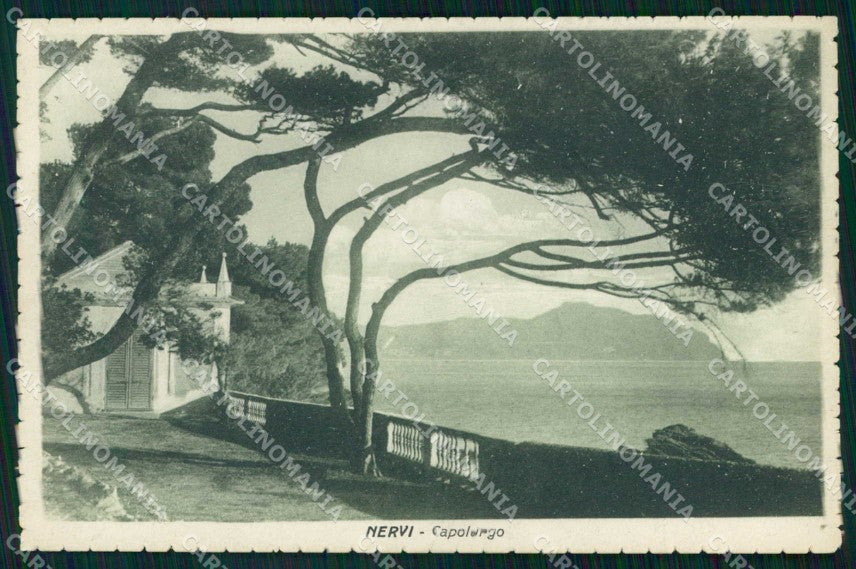 Genova Nervi Capolungo cartolina RB9352 – fronte
