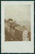 Genova Nervi Passeggiata Venditore Cartoline Foto cartolina RB9356 – fronte