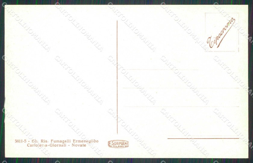 Milano Novate Milanese Tipocromo cartolina RB9367 – retro