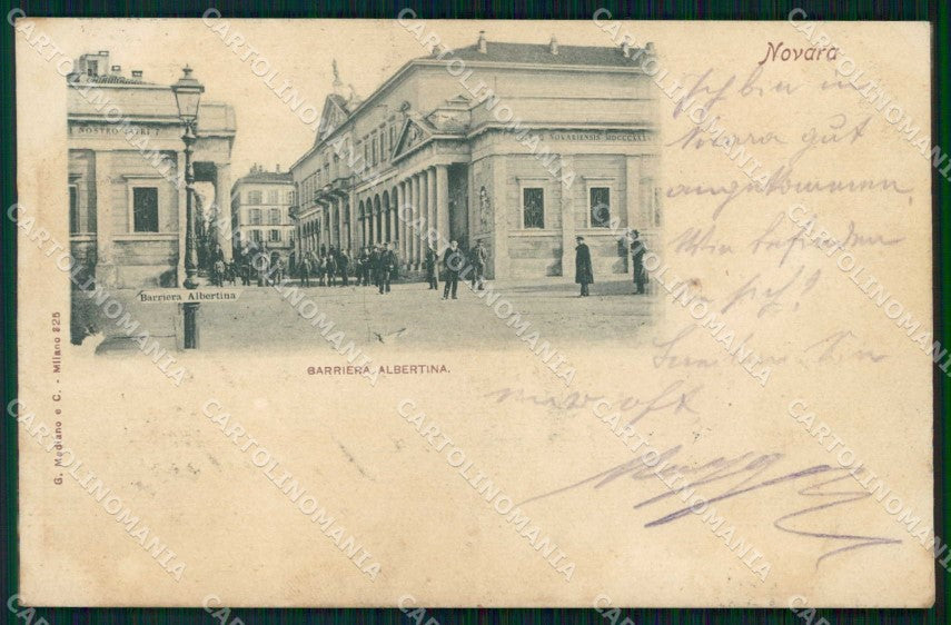 Novara Città Barriera Albertina Modiano 325 cartolina RB9381 – fronte