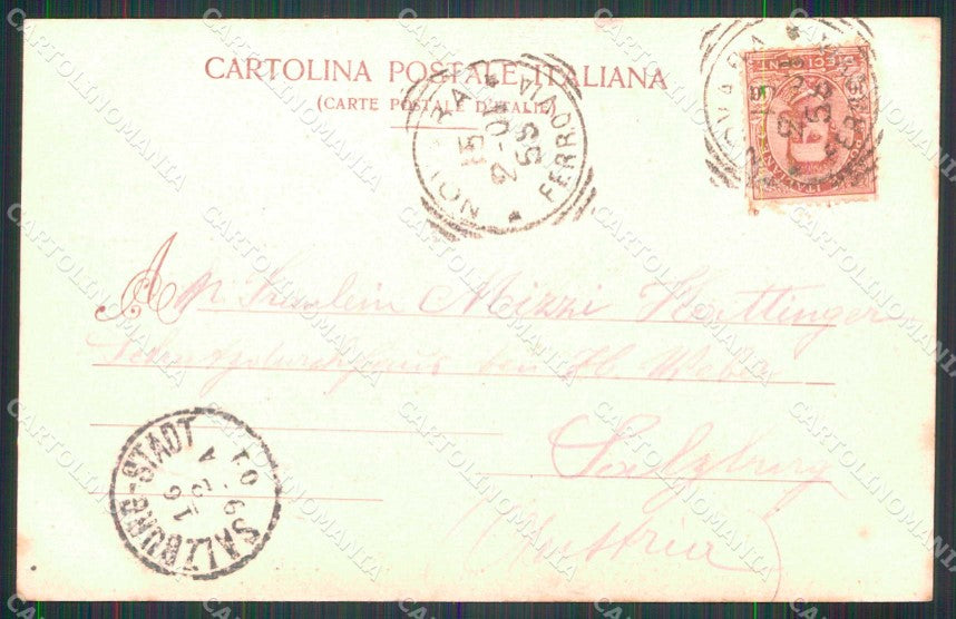 Novara Città Barriera Albertina Modiano 325 cartolina RB9381 – retro