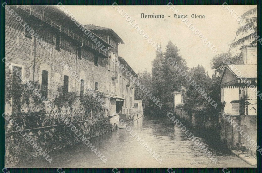 Milano Nerviano Fiume Olona cartolina RB9402 – fronte