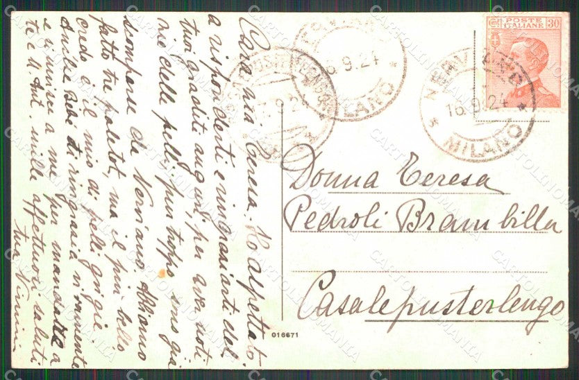 Milano Nerviano Fiume Olona cartolina RB9402 – retro