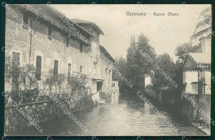 Milano Nerviano Fiume Olona cartolina RB9403 – fronte