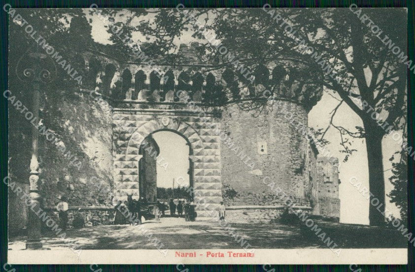 Terni Narni Porta Ternana Alterocca 26494 cartolina RB9406 – fronte