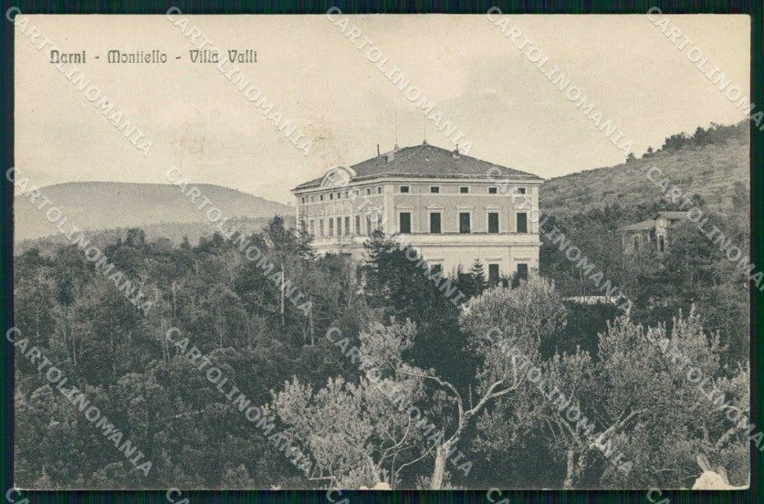 Terni Narni Montiello Villa Valli Alterocca 26503 cartolina RB9409 – fronte