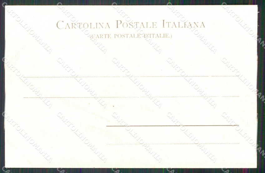 Napoli Città Fabbrica di Maccheroni Mestieri cartolina RB9426 – retro