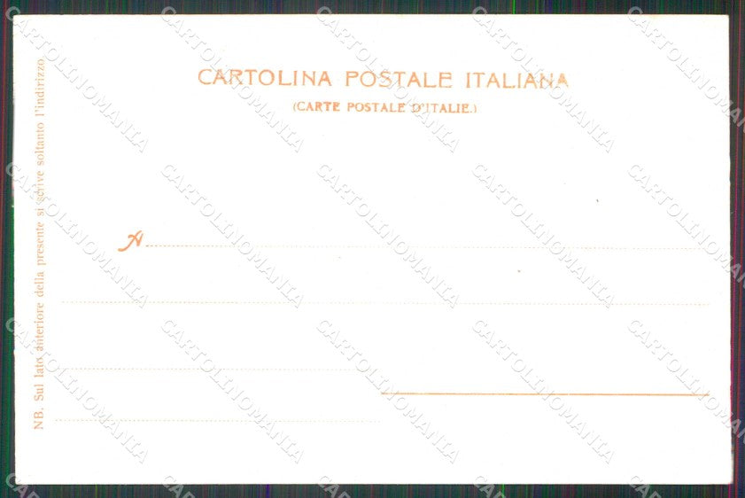 Napoli Città Cantastorie Mestieri cartolina RB9427 – retro