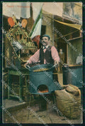 Napoli Città Castagnaio Mestieri cartolina RB9428 – fronte