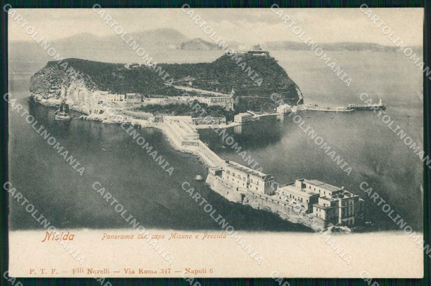 Napoli Nisida Capo Miseno Procida cartolina RB9438 – fronte