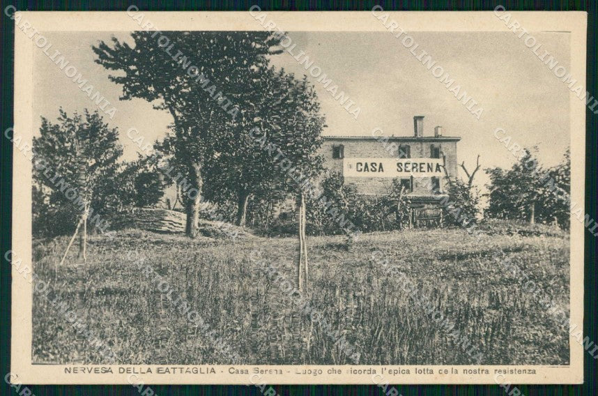 Treviso Nervesa della Battaglia Casa Serena cartolina RB9443 – fronte