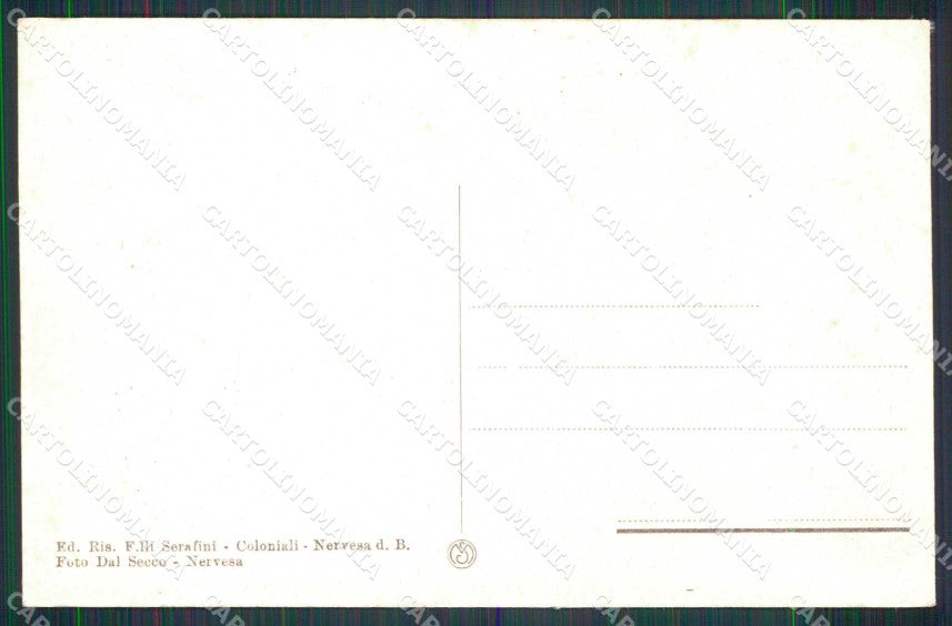 Treviso Nervesa della Battaglia Casa Serena cartolina RB9443 – retro