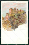 Aosta Nus Secolo XII Metlicovitz cartolina RB9450 – fronte