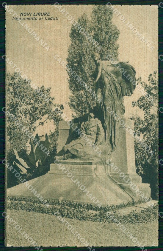 Alessandria Novi Ligure Monumento ai Caduti cartolina RB9454 – fronte