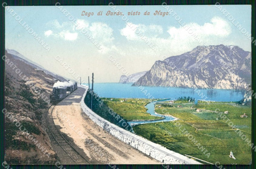 Trento Nago Lago di Garda Treno cartolina RB9463 – fronte