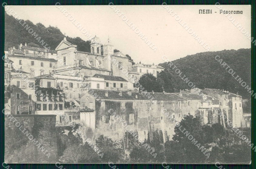 Roma Nemi Panorama cartolina RB9464 – fronte