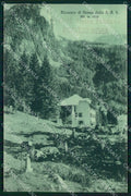 Udine Chiusaforte Nevea Ricovero della S A F cartolina RB9467 – fronte