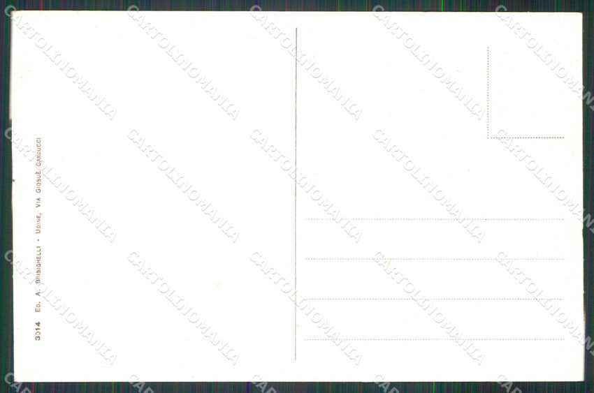 Udine Chiusaforte Nevea Ricovero della S A F cartolina RB9467 – retro