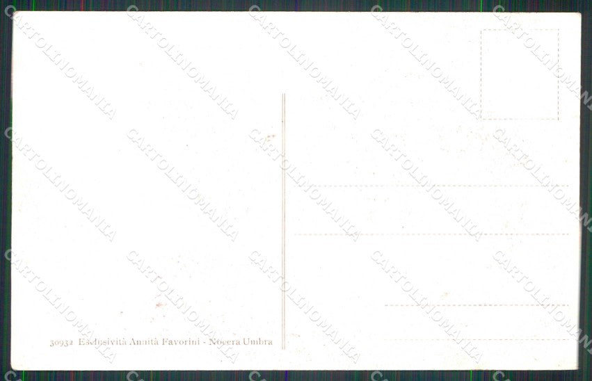 Perugia Nocera Umbra cartolina RB9469 – retro