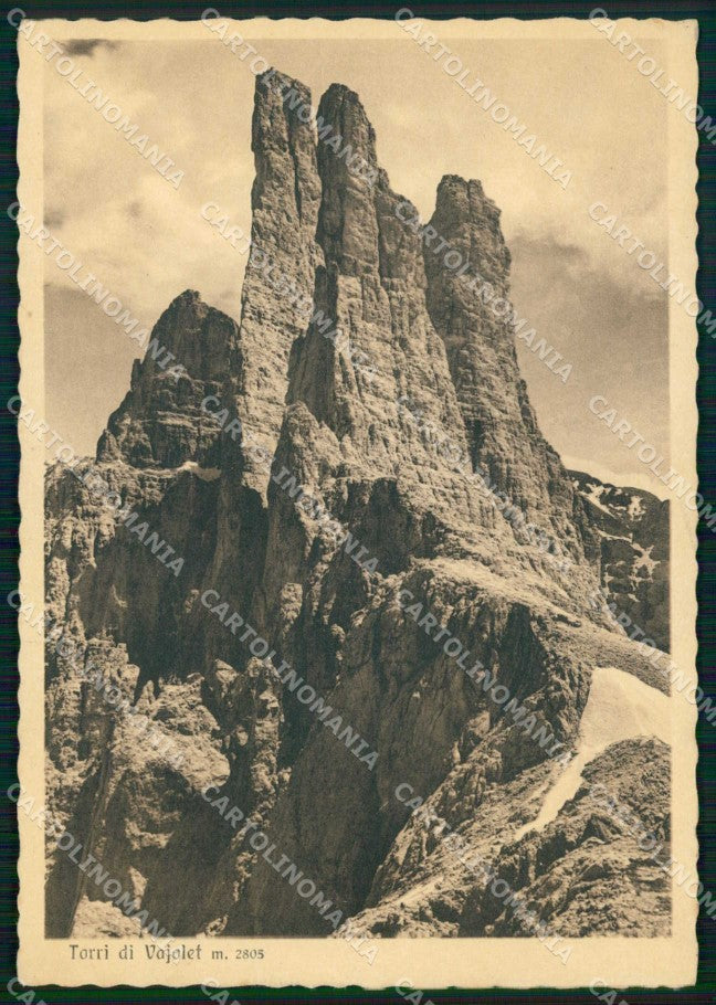 Bolzano Nova Levante Torri di Vajolet Brunner FG cartolina RB9478 – fronte