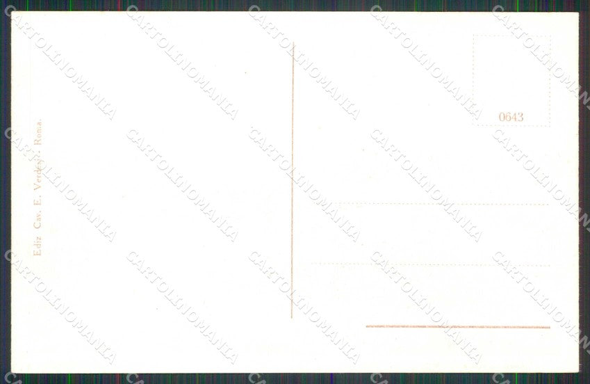 Roma Ostia Stazione Ferroviaria cartolina RB9497 – retro