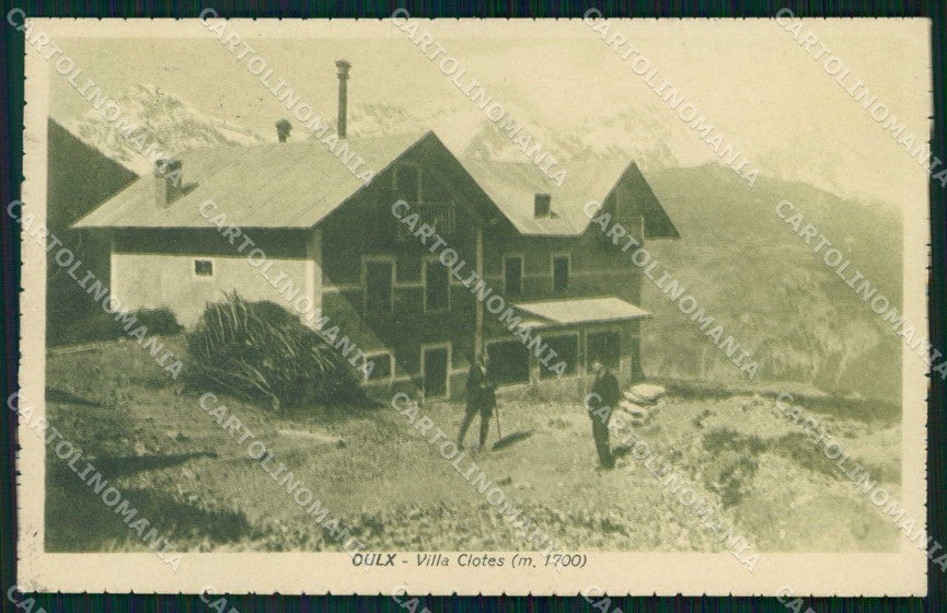 Torino Oulx Villa Clotes cartolina RB9528 – fronte