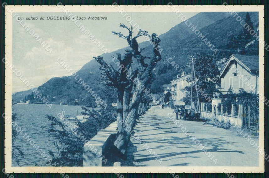 Verbania Oggebbio Saluto da Lago Maggiore cartolina RB9530 – fronte