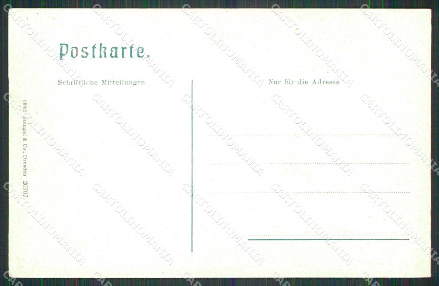 Belluno Ospitale di Cadore Albergo Stengel 20707 cartolina RB9544 – retro