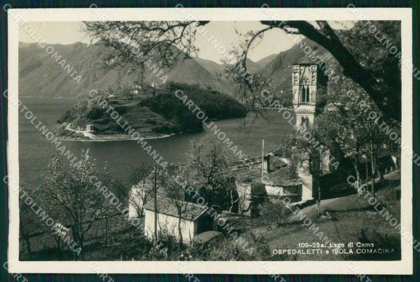 Como Tremezzina Isola Comacina Brunner 109/23 Foto cartolina RB9551 – fronte