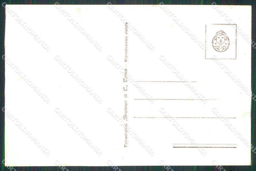 Como Tremezzina Isola Comacina Brunner 109/23 Foto cartolina RB9551 – retro